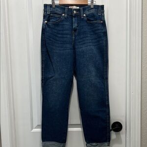 Signature by Levi Strauss Medium Blue Heritage Boyfriend Jeans Size 4 / 27